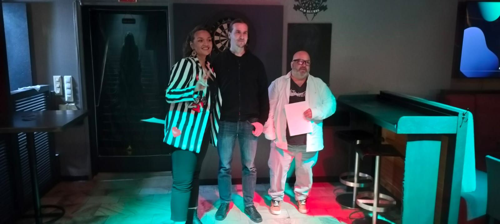 3.10 Pub Huurre, Ii.  Jenni Heinikoski, Arttu Tiiro, Tuomas Orava